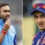 amit mishra and gautam gambhir