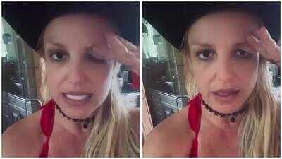 britney spears claims doctor put so much botox that it left her with droopy eye warns fans about cosmetic procedures be careful with your bodies