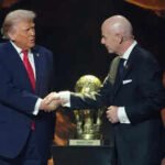 donald trump backs fifa president gianni infantino