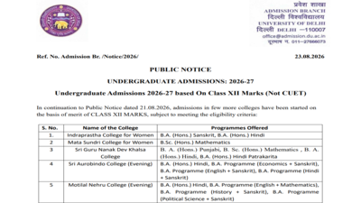 du ug admissions 2026