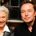 elon musk with his mother maye musk