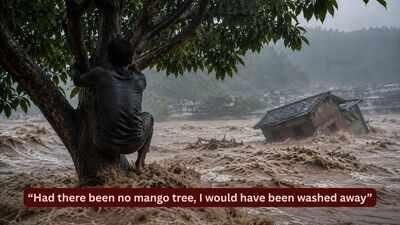 had there been no mango tree i would have been washed away
