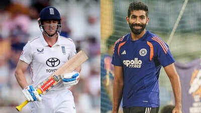 harry brook and jasprit bumrah