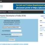icsi cs executive june result 2026