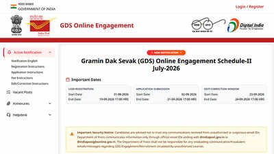 india post gds recruitment 2026