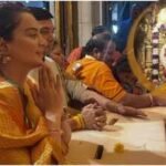 kangana ranaut at shree siddhivinayak temple