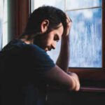 man missing someone