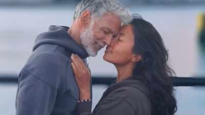 milind soman wishes ankita konwar a happy birthday calls her his greatest gift and says it is so much fun to be with you