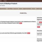 mp high court assistant grade 3 recruitment 2026