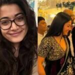 rashmika mandanna makes first public appearance post hip injury steps out with husband vijay deverakonda