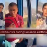 scared tourists