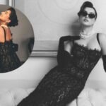tara sutaria in lace gown for toxic promotions image credits instagram