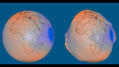the geoid why nasas gravity model makes earth look like a potato
