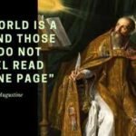 the world is a book and those who do not travel read only one page