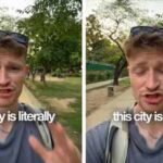 uk vlogger visits chandigarh says city feels miles different from major indian cities