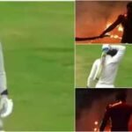 video ajay dev goud recreates prabhas salaar moment with bat fans react fb