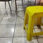 why do plastic stools have a hole in the center