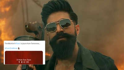 yashs toxic a fairy tale for grown ups makers urge fans not to record or leak scenes ahead of release dont give away spoilers and ruin it for others