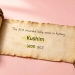 5000 years ago someone wrote down a name and it does not belong to a warrior poet or king what was the first recorded baby name in history