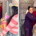 air hostess misses ganpati puja at home then finds bappa on her flight