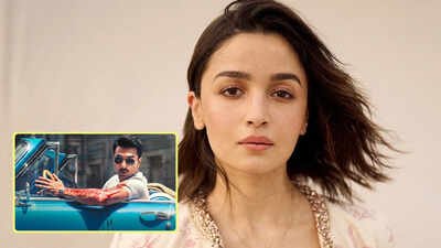 alia bhatt gives shout out to ranbir kapoor after love and war first look release hey handsome