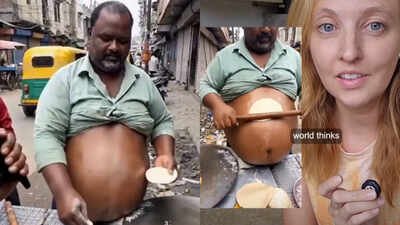 american woman calls out fake ai video on india