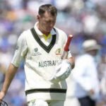 australias marnus labuschagne walks off the pitch after being bowled out by ind