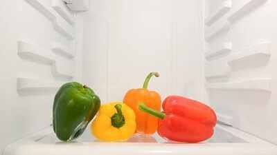 bell peppers last in the fridge