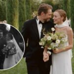 bridgerton star phoebe dynevor marries cameron fuller in dreamy french wedding shares first pics