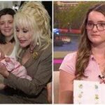 eighteen year old emma jarman opens up about the day dolly parton held her as a newborn and the lasting impact of her imagination library