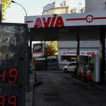 fuel and diesel prices rise in paris