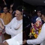 ganesh visarjan throwback when govinda ssunita ahuja danced together yashvrdhan performed aarti family chanted ganpati bappa morya