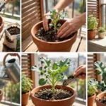 how to grow broccoli in a pot at home with simple steps and healthy plant care tips