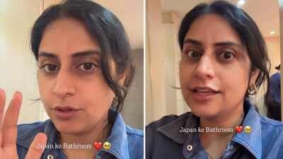 indian woman visits japan and spots unexpected bathroom facilities for women