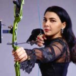meet yaylagul ramazanova the archer pregnant at 65 months who shot a perfect 10 after feeling her baby kick at the paris olympics now her baby also shares love for the sport