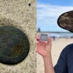 metal detectorist stumbles on a 140 year old zanzibar coin