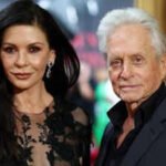 michael douglas says he had never fallen in love on movie screen until he saw his wife catherine zeta jones she was magic in a way that went beyond beauty
