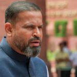new delhi aug 10 ani ncpi mp yusuf pathan at the parliament premises during
