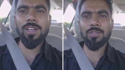 noida man finds cab driver too tired to drive to lucknow takes over wheel himself no point getting angry