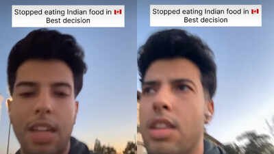 nri says leaving indian food is best decision