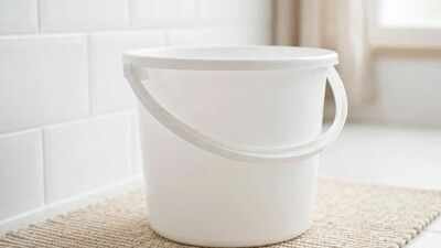 plastic bucket cleaning tips easy ways to remove yellow stains dirt and hard water marks at home