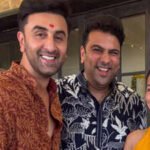 ranbir kapoor alia bhatt celebrate ganesh chaturthi 2026 at home festive pics from krishnaraj bungalow go viral