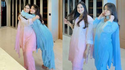 saaniya and sara tendulkar