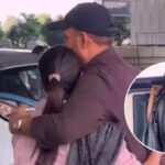 samantha ruth prabhu and raj nidimoru share a heartfelt airport hug mom to bes goodbye moment goes viral watch