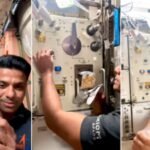 shubhanshu shared the whole process in an instagram video