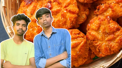 the idea came to the teens when jayanta ate a thekua at his friend kailashs house