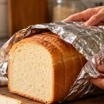 this aluminium foil hack is used by bakers to make their bread last a week longer