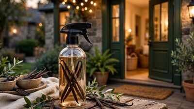 this simple diy vanilla spray could make your front entrance smell fresh and inviting heres how to make it at home