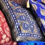 turn old dupattas into stylish cushion covers without sewing
