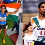 vithya ramraj breaks pt ushas 42 year old national record